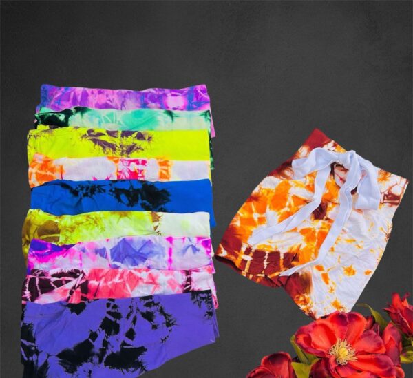 Short tie dye moño - Image 4