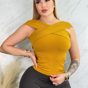 Blusa cruzada
