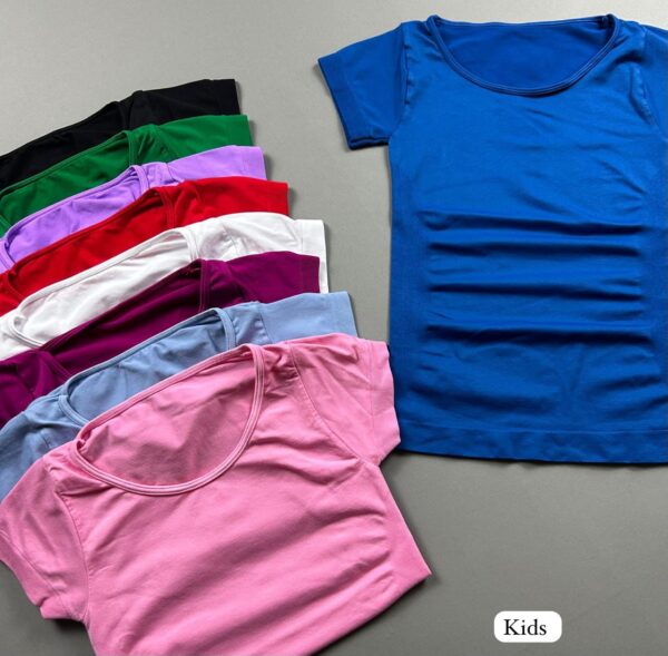 Blusa cuello redondo kids